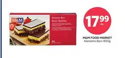 Rexall M&M FOOD MARKET Nanaimo Bars offer