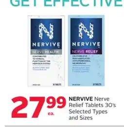 Rexall NERVIVE Nerve Relief Tablets offer