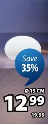JYSK HAVESANGER Solar stake light offer