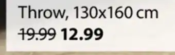 JYSK ROSENVIAL Throw offer