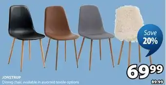 JYSK JONSTRUP Dining chair offer