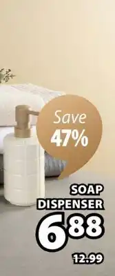 JYSK STENINGE SOAP DISPENSER offer