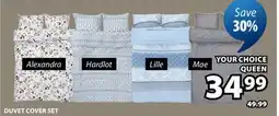 JYSK DUVET COVER SET offer