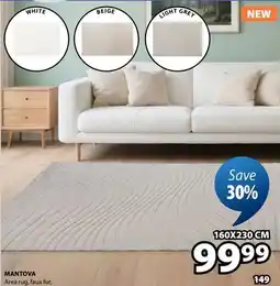 JYSK MANTOVA Area rug offer