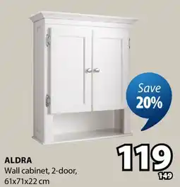 JYSK ALDRA Wall cabinet offer