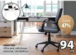 JYSK ABBETVED Office desk offer