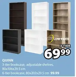 JYSK QUINN 3-tier bookcase offer