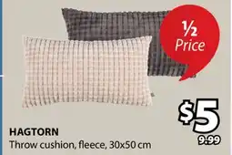 JYSK HAGTORN Throw cushion offer