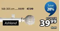 JYSK ASHLAND Single Curtain Rod Kit offer