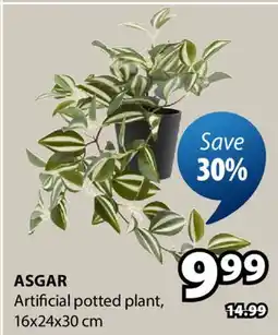 JYSK ASGAR Artificial potted plant offer