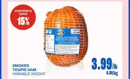 Wholesale Club SMOKED TOUPIE HAM offer