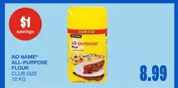 Wholesale Club NO NAME ALL-PURPOSE FLOUR offer