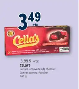 Familiprix CELLA'S Cherries covered chocolate, 141g offer