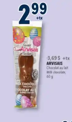 Familiprix ARVISAIS Milk chocolate offer