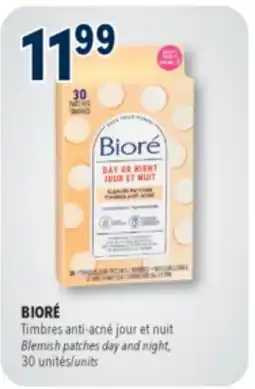 Familiprix BIORÉ Blemish patches day and night, 30 units offer