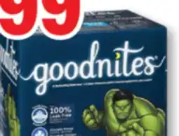Familiprix HUGGIES Pull-Ups or GoodNites, Selected training pants offer