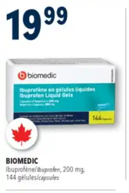 Familiprix BIOMEDIC Ibuprofen 200mg, 144 capsules offer