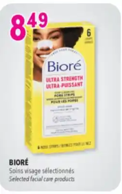 Familiprix BIORÉ Selected facial care products offer
