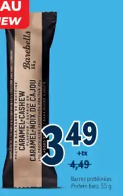 Familiprix BAREBELLS Protein bars offer