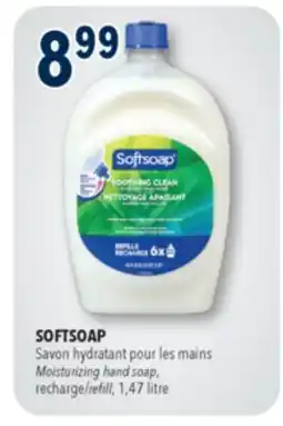 Familiprix SOFTSOAP Moisturizing hand soap, refill offer