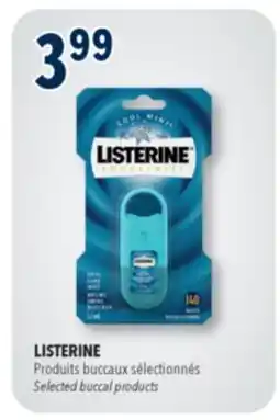 Familiprix LISTERINE Selected buccal products offer