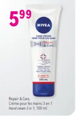 Familiprix NIVEA Repair & Care, Hand Cream 3 in 1 offer