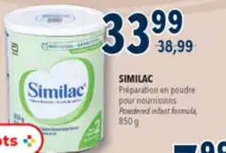 Familiprix SIMILAC Powdered infant formula, 850g offer