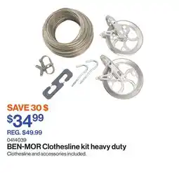 Patrick Morin Clothesline kit heavy duty offer