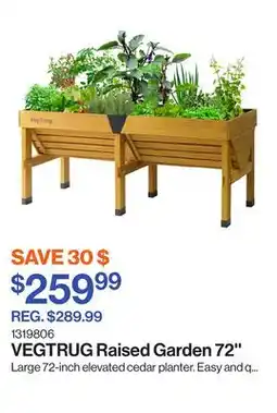 Patrick Morin Raised Garden 72'' offer
