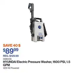 Patrick Morin Electric Pressure Washer, 1600 PSI, 1.5 GPM offer