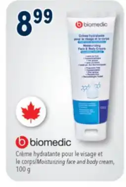 Familiprix BIOMEDIC Moisturizing face and body cream offer