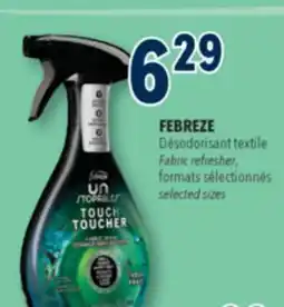 Familiprix FEBREZE Fabric refresher, selected sizes offer