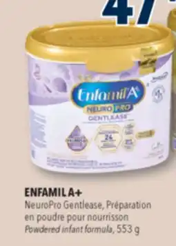 Familiprix ENFAMIL A+ Powdered infant formula, 553g offer