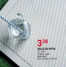 Matério DALLE DE PATIO offer