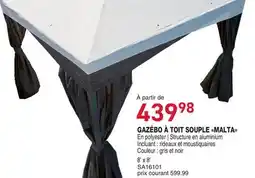 Matério GAZÉBO À TOIT SOUPLE MALTA offer