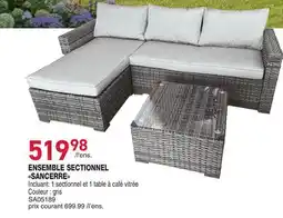 Matério ENSEMBLE SECTIONNEL SANCERRE offer