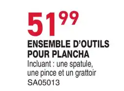 Matério ENSEMBLE D'OUTILS POUR PLANCHA WEBER offer