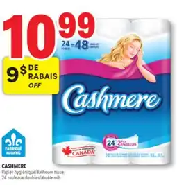 Familiprix CASHMERE Bathroom tissue, 24 double rolls offer