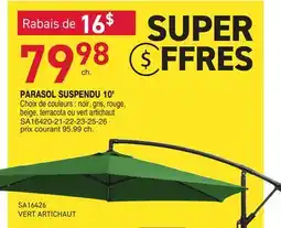 Matério PARASOL SUSPENDU 10' offer