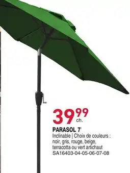 Matério PARASOL 7' offer