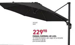 Matério PARASOL SUSPENDU DE LUXE NOIR offer