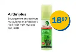 Accès pharma Arthriplus Pain relief from muscles and joints offer
