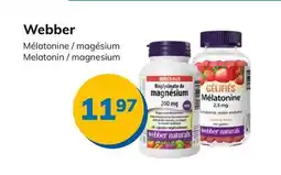 Accès pharma Webber Melatonin / magnesium offer