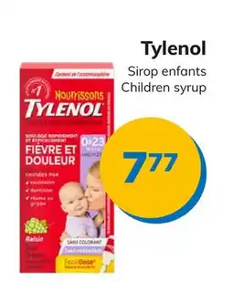 Accès pharma Tylenol Children syrup offer