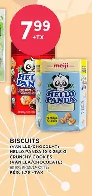 Kim Phat HELLO PANDA CRUNCHY COOKIES (VANILLA/CHOCOLATE) offer