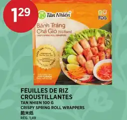 Kim Phat TAN NHIEN CRISPY SPRING ROLL WRAPPERS offer