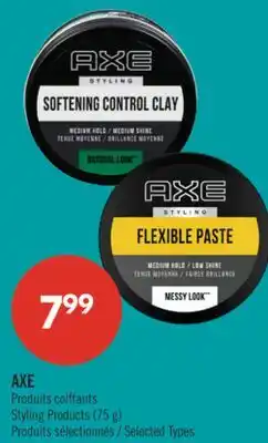 Pharmaprix AXE Styling Products offer