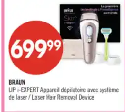 Pharmaprix BRAUN LIP i-EXPERT Laser Hair Removal Device offer