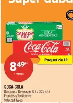 Pharmaprix COCA-COLA Beverages offer