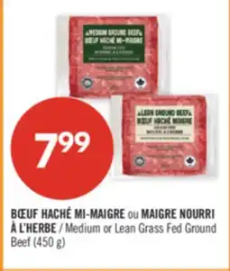 Pharmaprix Medium or Lean Grass Fed Ground Beef offer